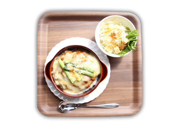 甘豚のミックスかつ定食