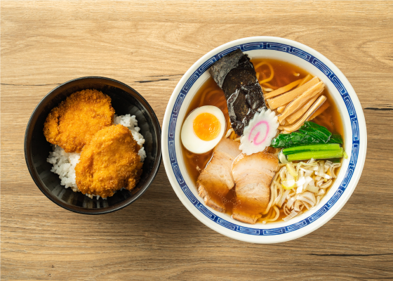 タレかつ丼セット